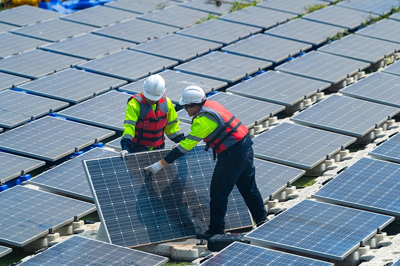 Solar power plants services